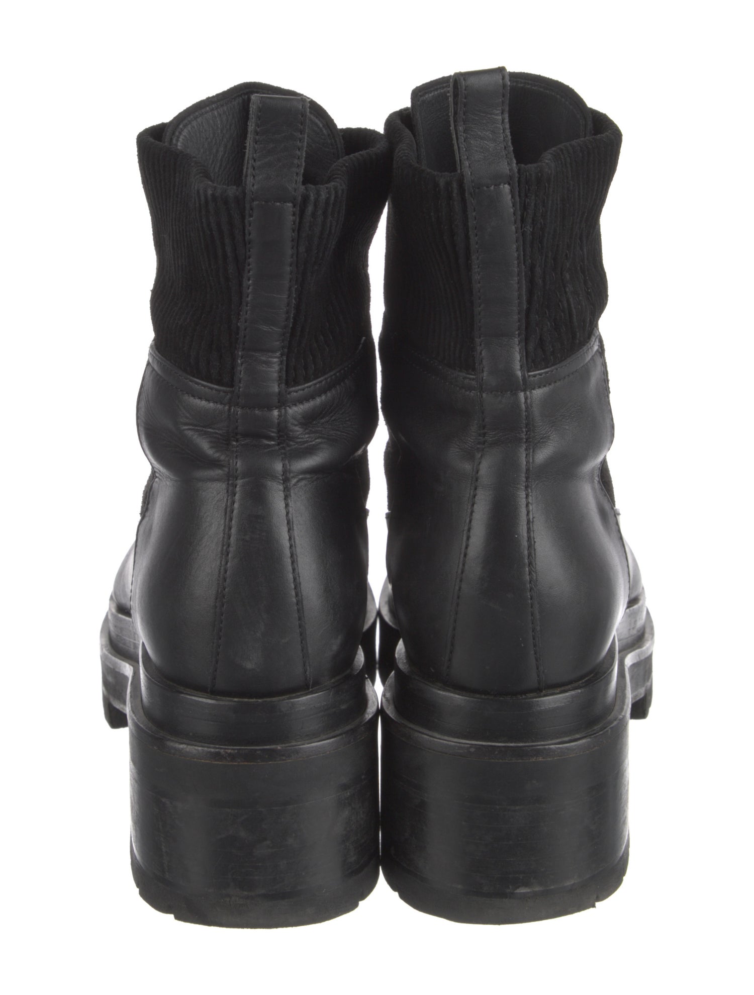 Pierre Hardy Leather Leather Trim Embellishment Combat Boots